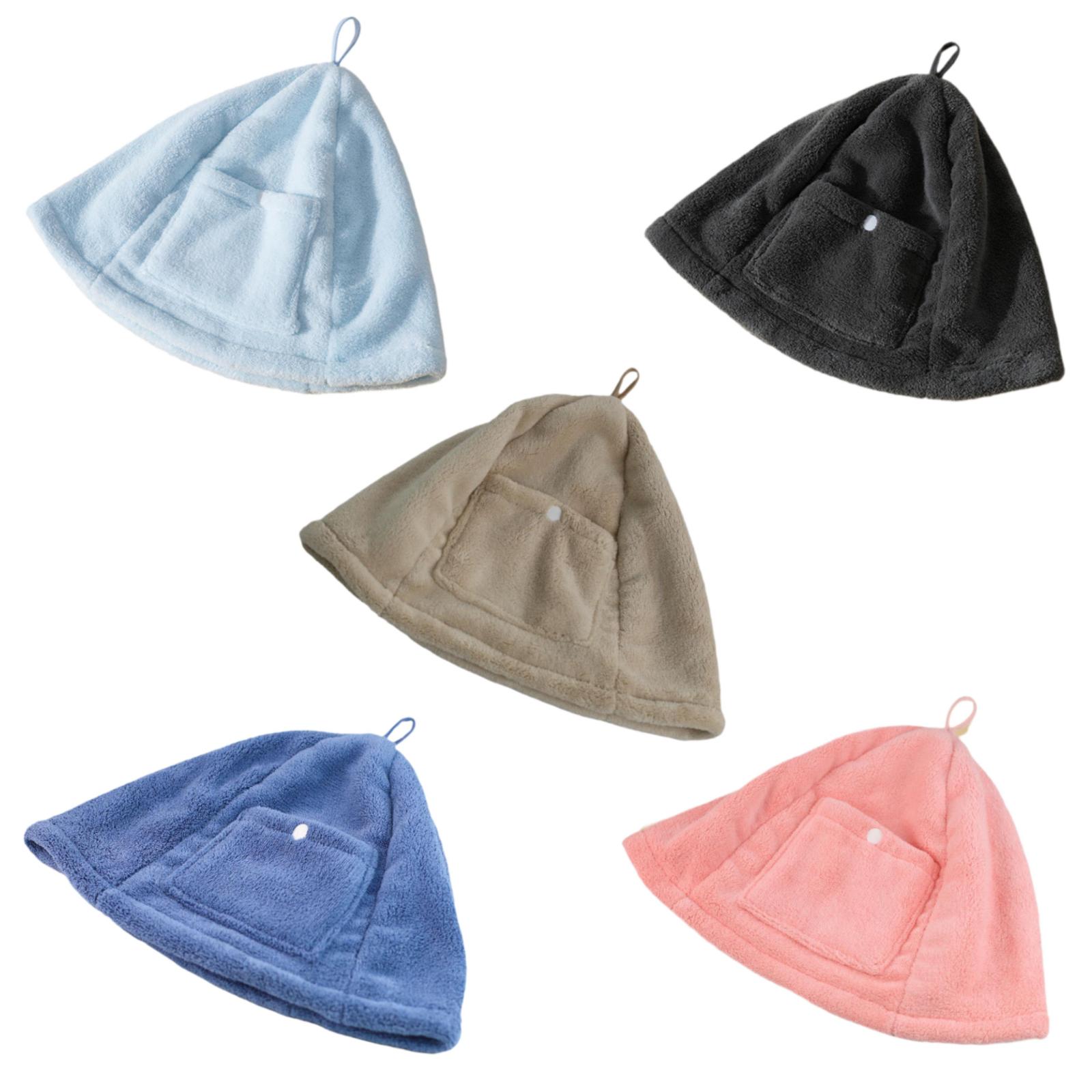 Hair Spa Wellness - Sauna Hat Head Protection Coral Fleece