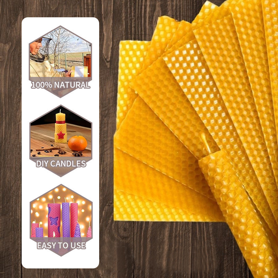 Waxing Kit Home - 10/20/30pcs Natural Beeswax Sheets For Candle