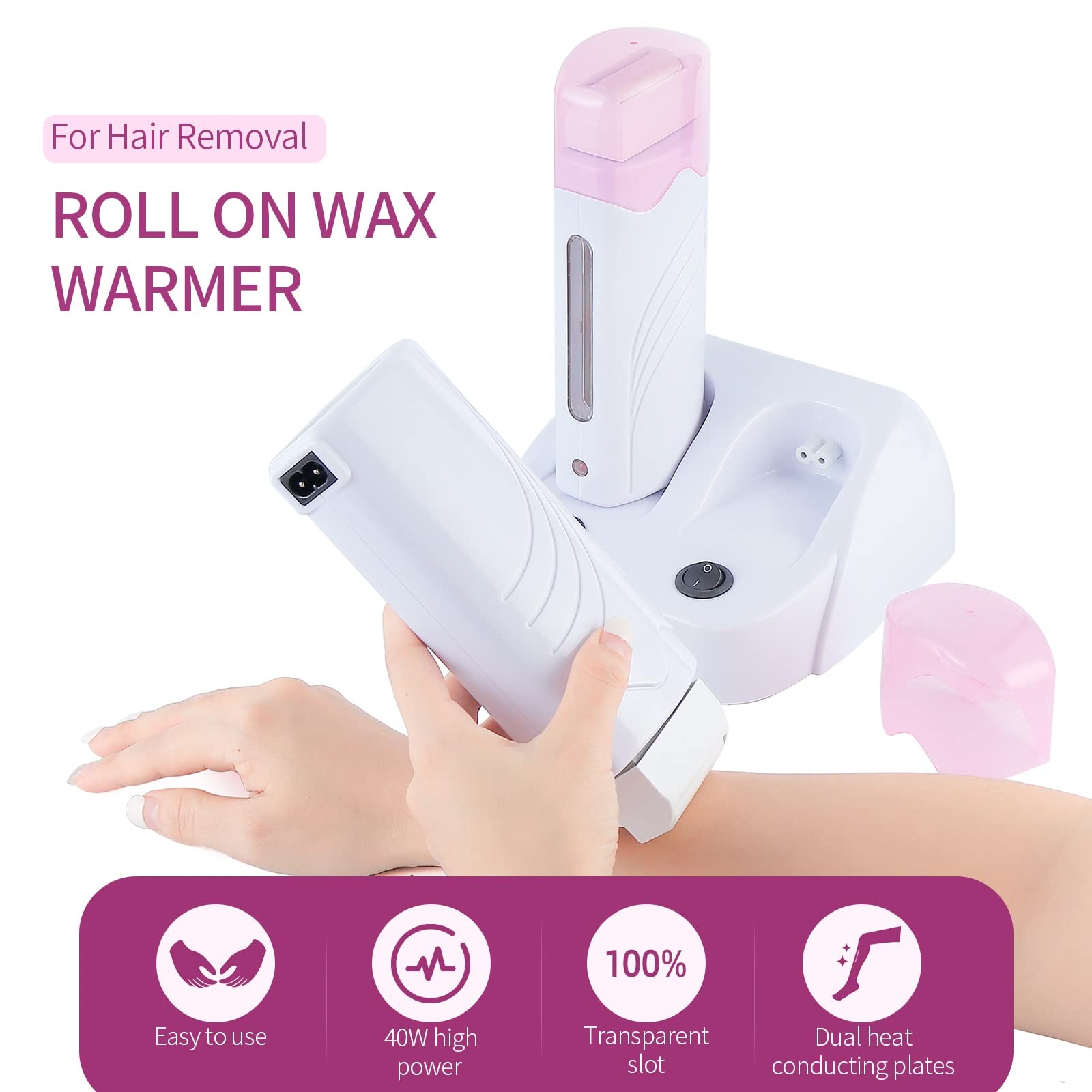 Double Seat Hair Removal Rolle - Waxing Kit Home recensie en prijs
