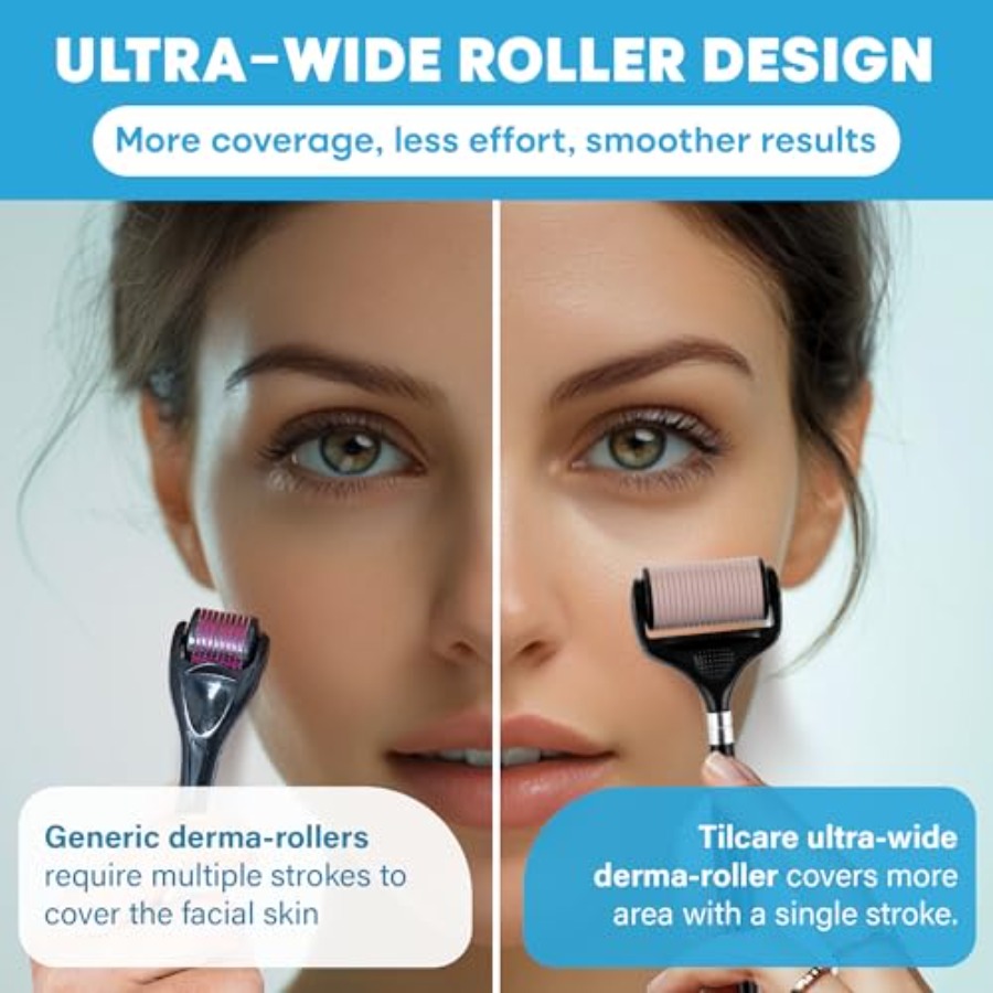 Ultra-Wide Derma Roller for Fa - Derma Roller 0.25 recensie en prijs