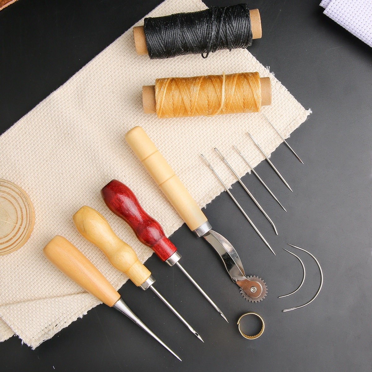 13 Pcs Leather Sewing Set Hand - Waxing Kit Home recensie en prijs