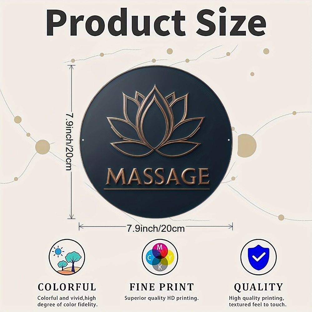 For Lotus-Flower & Spa Wall Ar - Spa Wellness Yoga recensie en prijs