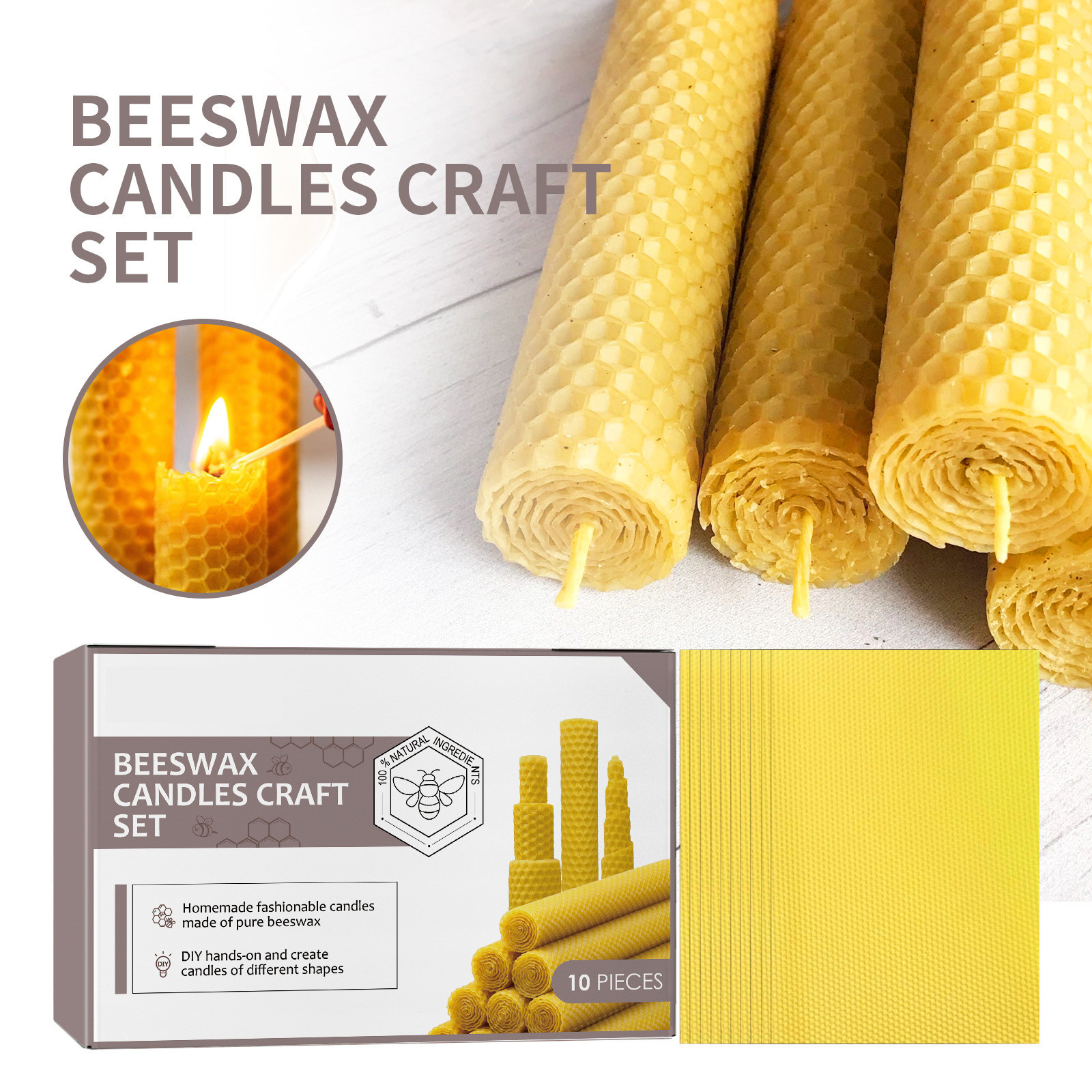 10/20/30pcs Natural Beeswax Sh - Waxing Kit Home recensie en prijs