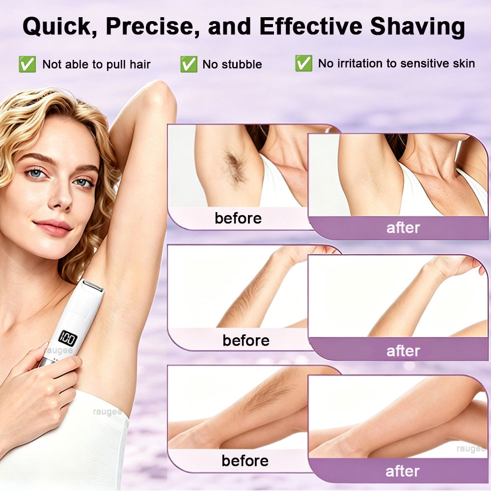 Women Hair Trimmer LED Display - Epilator Wireless recensie en prijs